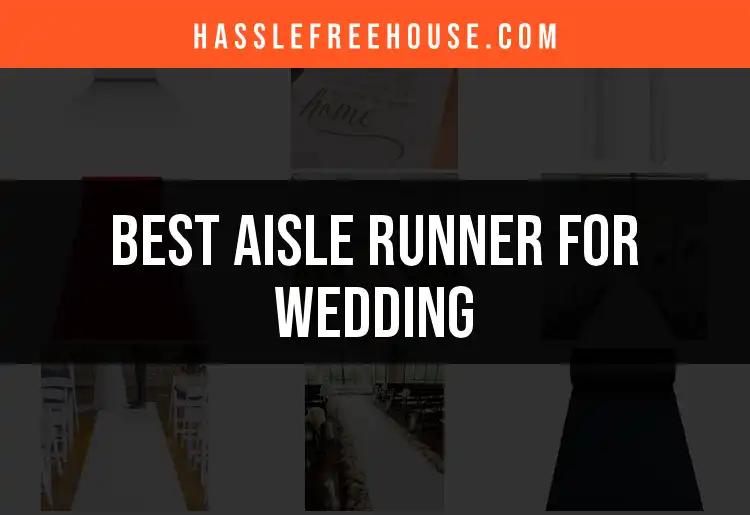 10 Stunning Aisle Runners for Your Dream Wedding