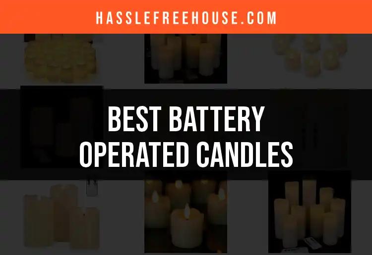 12 Best Battery Operated Candles for Effortless Ambiance