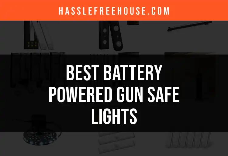 14 Top Battery Powered Gun Safe Lights for Optimal Security