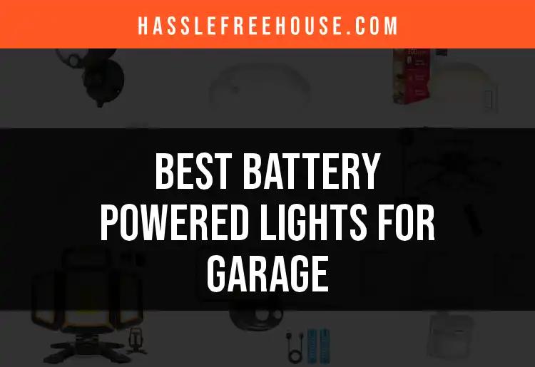 16 Top Battery Powered Lights for Your Garage Makeover