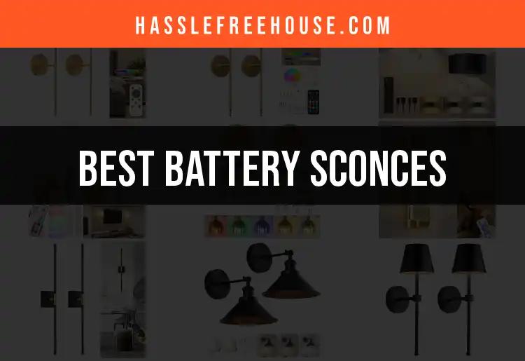 16 Best Battery Sconces for Effortless Home Ambiance
