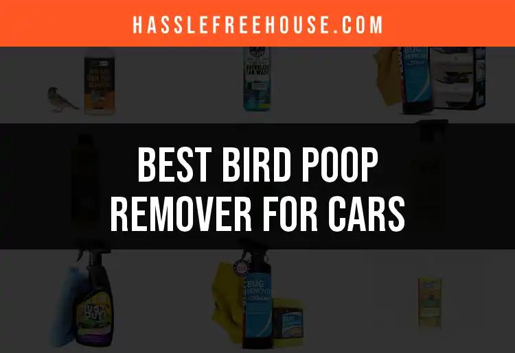14 Best Bird Poop Removers for Cars You'll Love