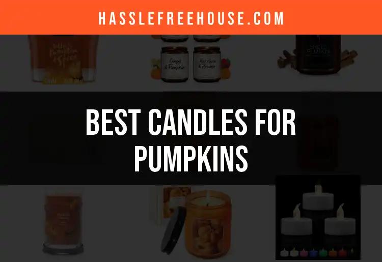 14 Charming Candles for Pumpkins to Brighten Your Home
