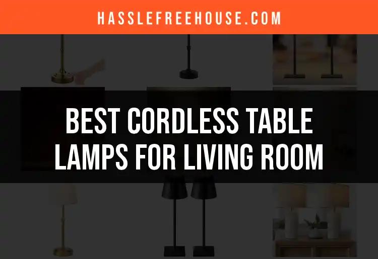 13 Stylish Cordless Table Lamps for Your Living Room