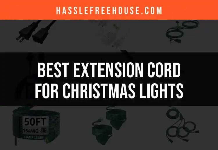 13 Best Extension Cords for Christmas Lights This Season