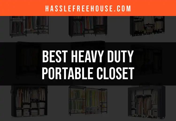 12 Best Heavy Duty Portable Closets for Your Home Today