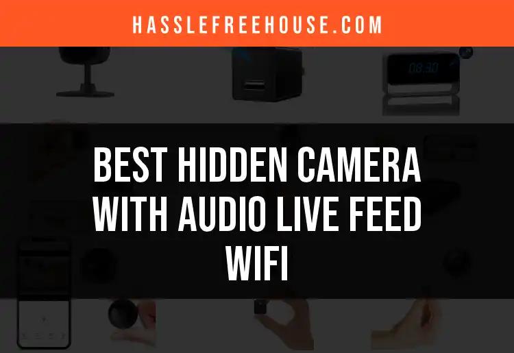 16 Best Hidden Cameras with Audio Live Feed WiFi
