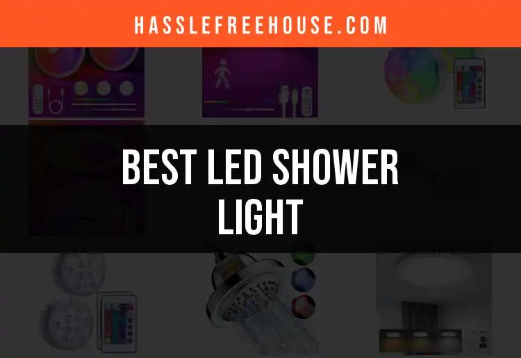 12 Best LED Shower Lights for Instant Bathroom Upgrade