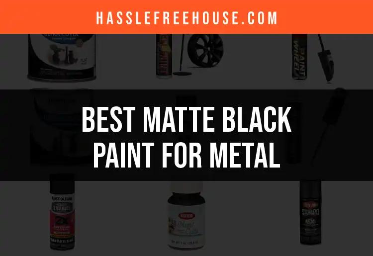 18 Best Matte Black Paints for Metal Surfaces Revealed