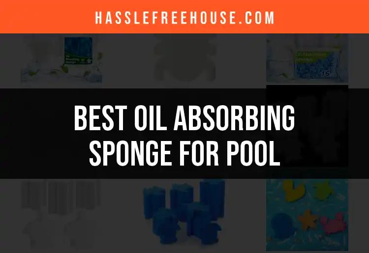 Top 10 Oil Absorbing Sponges for Your Pool
