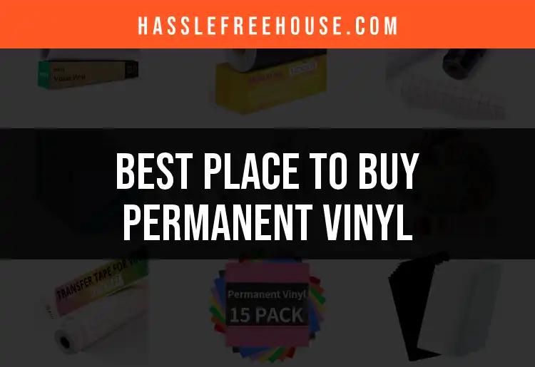 Top 10 Places to Buy Permanent Vinyl for Your Projects
