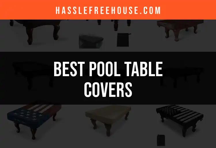 11 Pool Table Covers That Perfectly Protect Your Game
