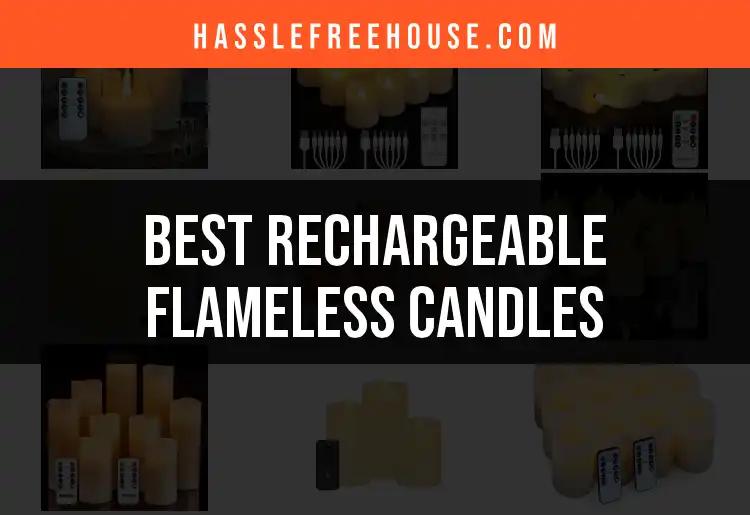 13 Best Rechargeable Flameless Candles for Cozy Ambiance