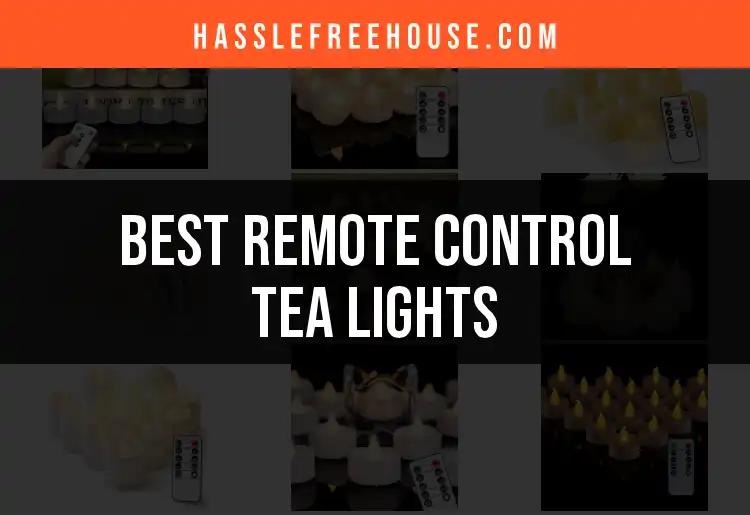 13 Remote Control Tea Lights to Brighten Your Space